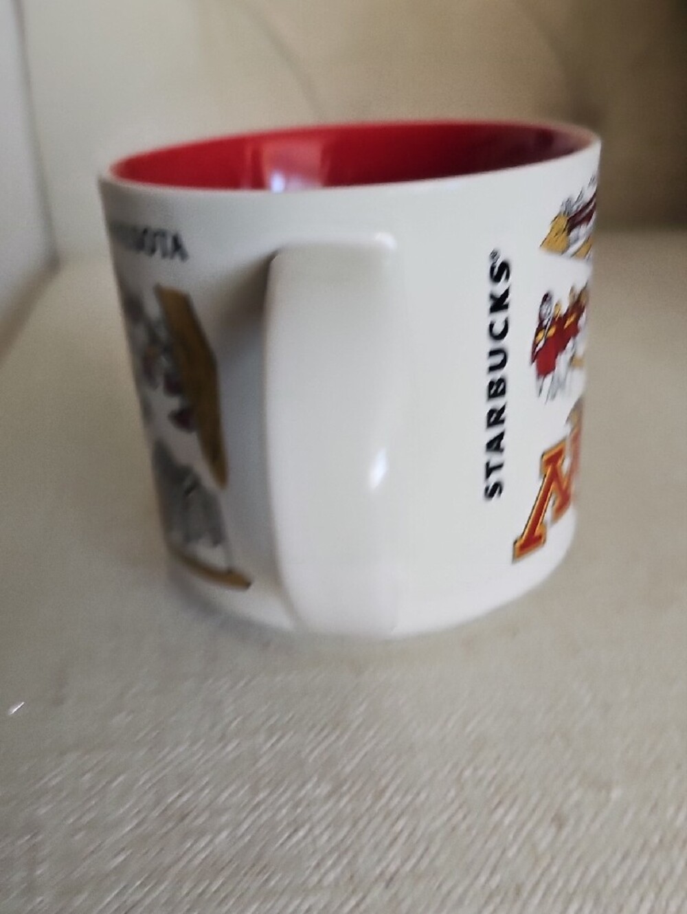 University of Minnesota White Collegiate Mug - Picture 6 of 6